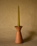 Tulip Terracotta Taper Candle Holder